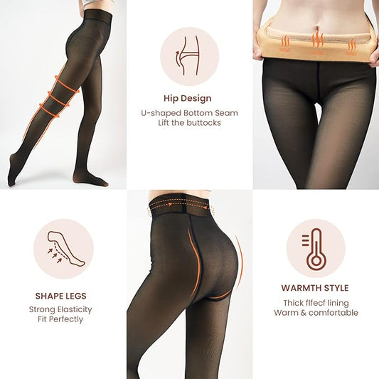 Snuggle - Fleece Lined Tights